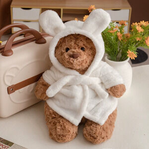 Bartholomew bear cute clothes outfits - bathrobe (large)